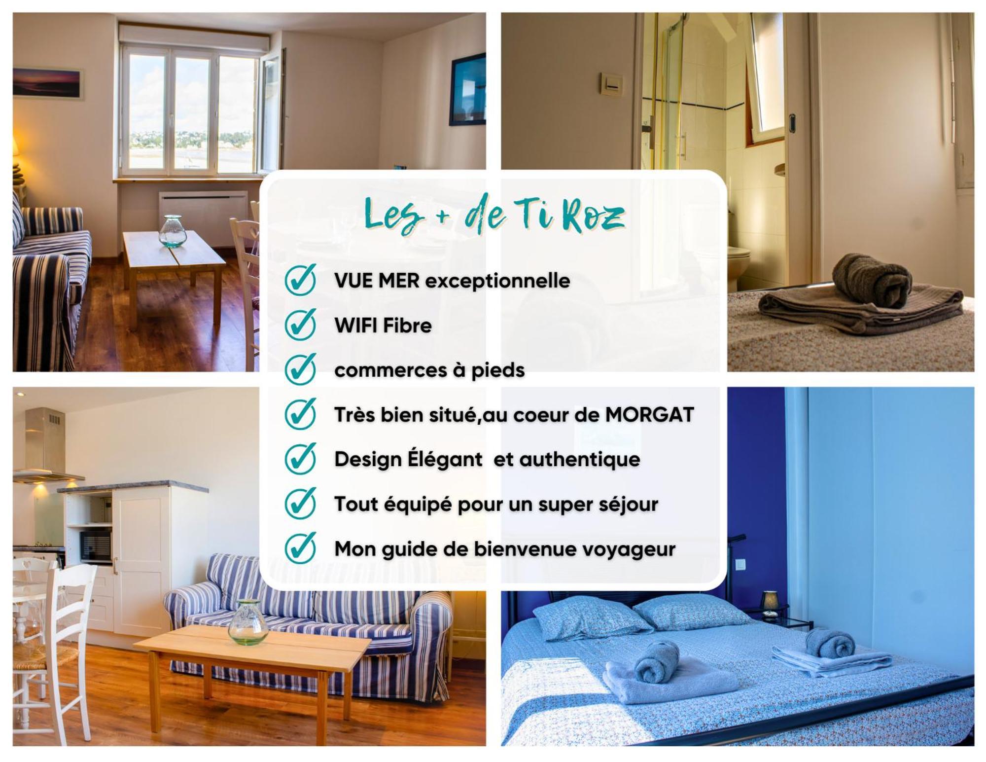 Ti Roz Apartman Crozon Kültér fotó